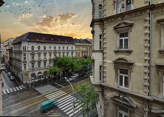 Heart Of Downtown Budapest
